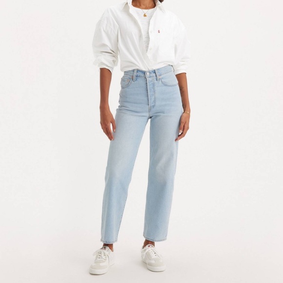 Levi’s Ribcage Straight Ankle Jeans - Picture 1 of 5
